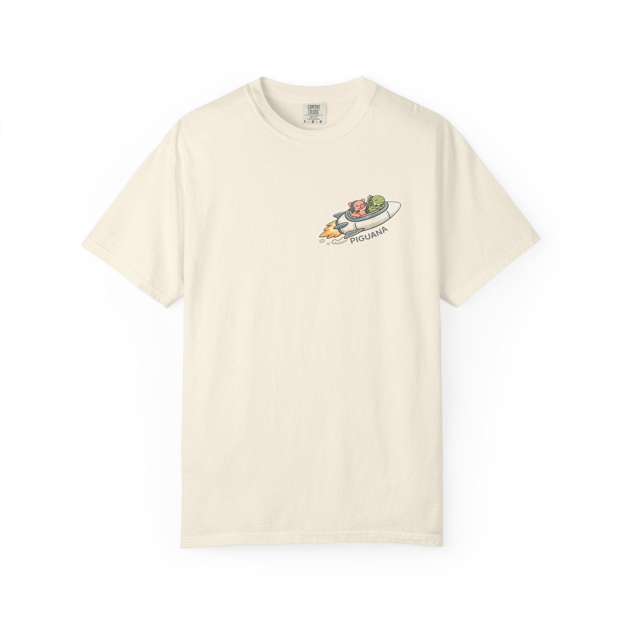 Piguana “Rocket Adventure” Comfort Colors Tee