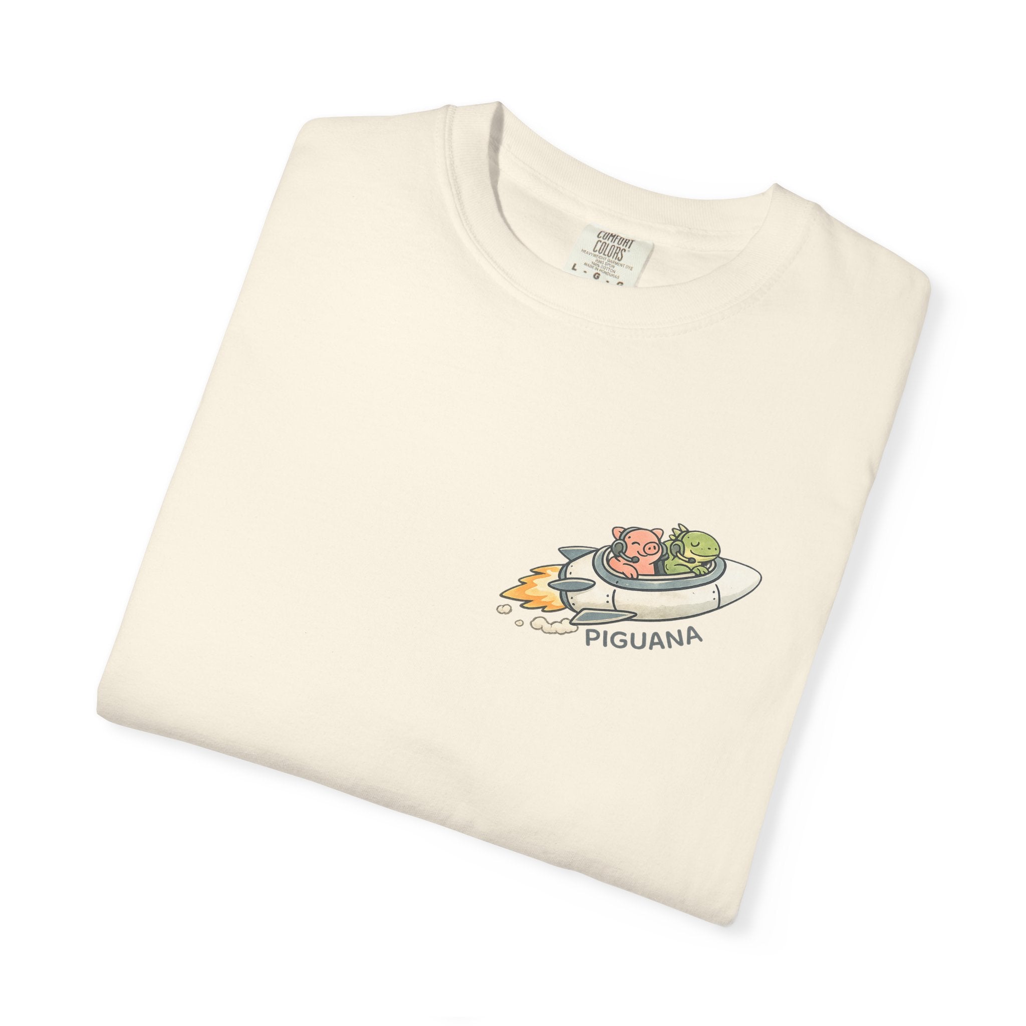 Piguana “Rocket Adventure” Comfort Colors Tee