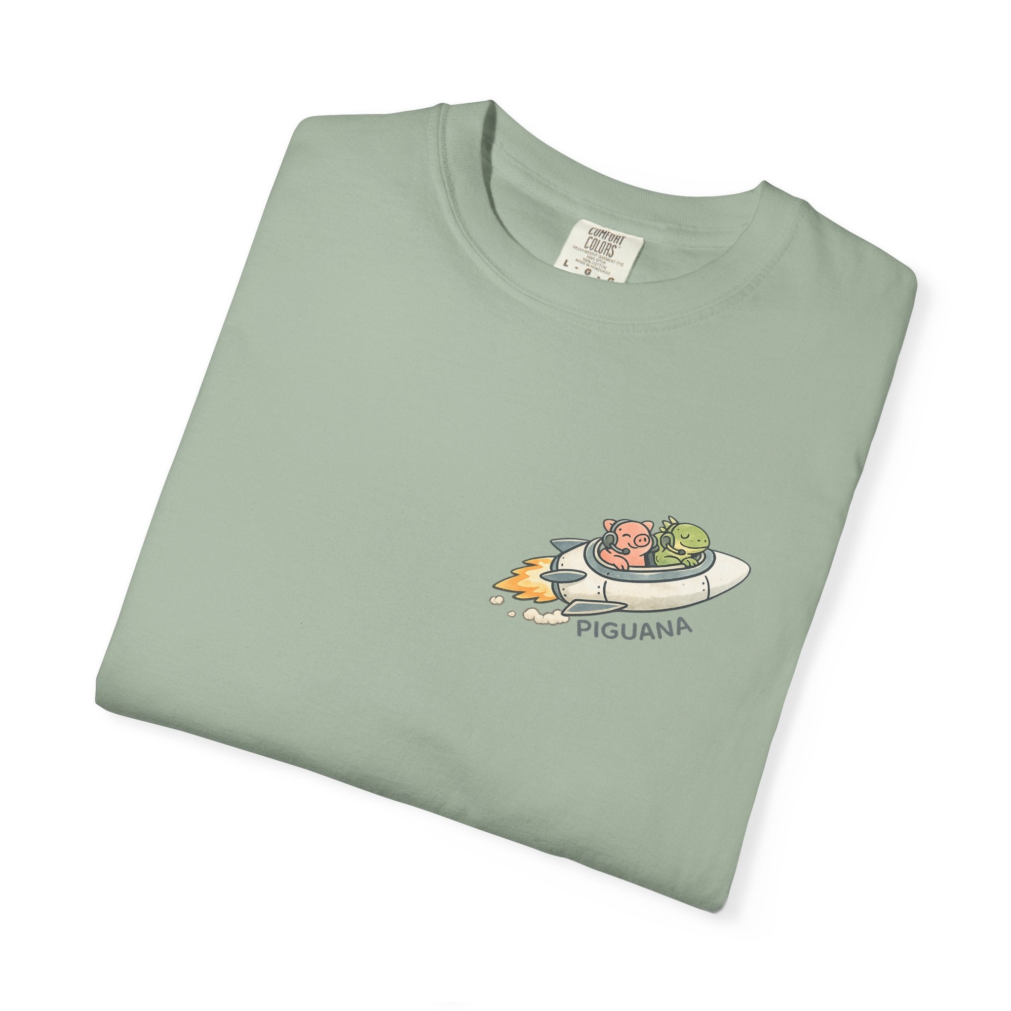 Piguana “Rocket Adventure” Comfort Colors Tee